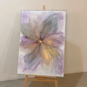 Картина алкогольными чернилами