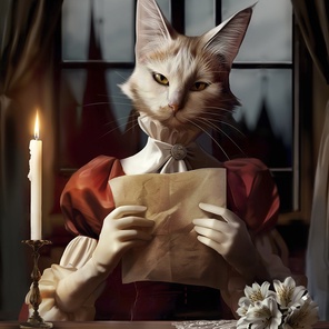 Картина на стекле Mon Cher Ami