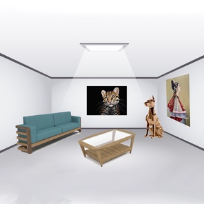 Примерка мебели и арт-объектов