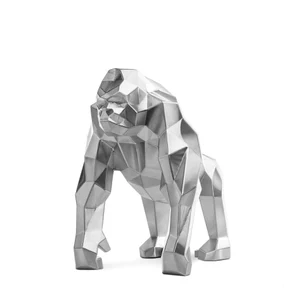 Полигональная скульптура «Горилла»