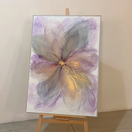 Картина алкогольными чернилами