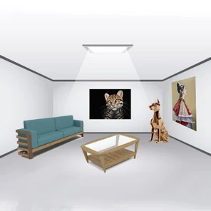 Примерка мебели и арт-объектов