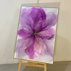 Картина алкогольными чернилами