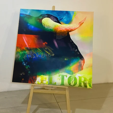 Репродукция Leon Bosboom "Голова быка"